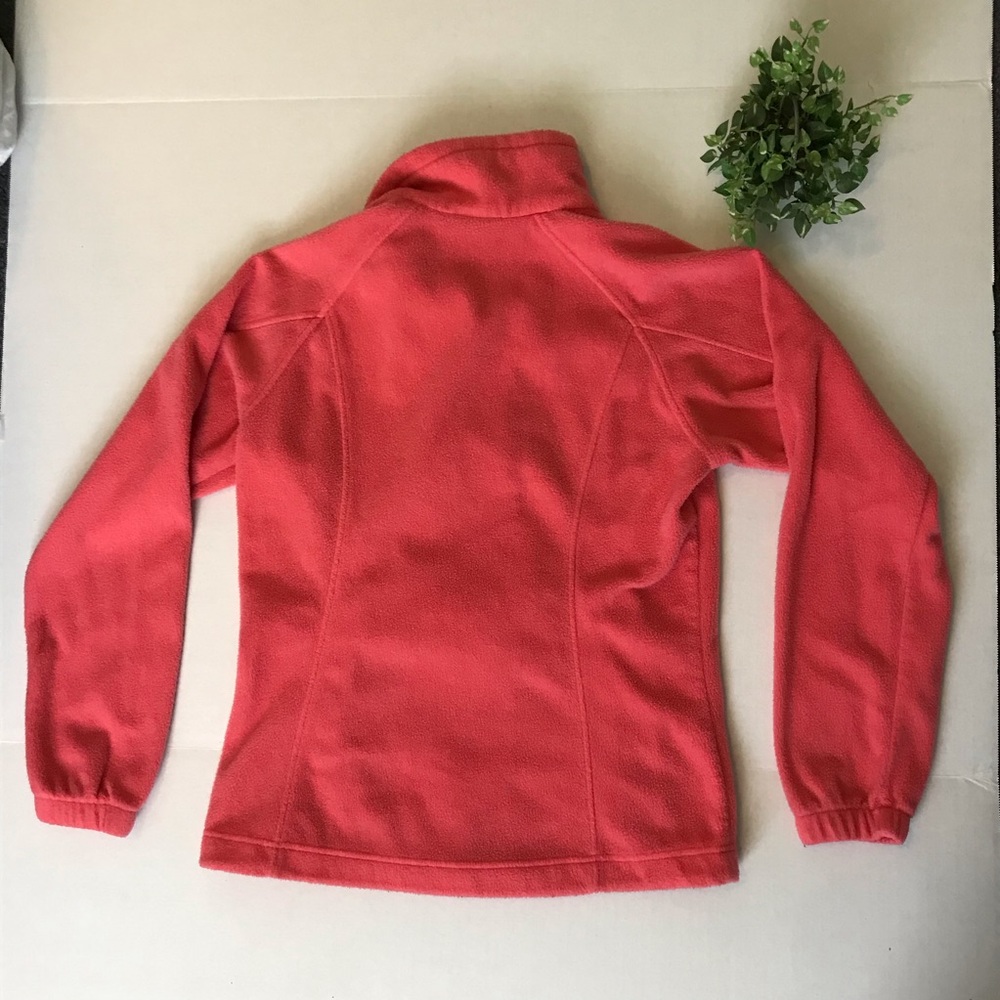 Columbia Zip-Up Jacket - Pink Fleece - Picture 2 of 3